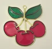 CHERRIES SUNCATCHER (FOOD / KITCHEN SUNCATCHERS)