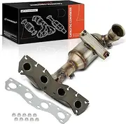 Front Exhaust Manifold Catalytic Converter with Gasket Kit Direct-Fit Compatible with Mini Cooper 2007-2015 1.6L, E.P.A. Compliant, Replace# 18407606135
