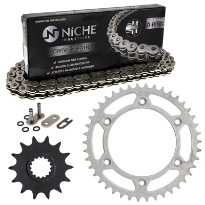 Sprocket Chain Set for KTM 640 LC4 LC4E Adventure 14/42 Tooth 520 O-Ring Kit