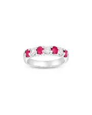 Diana M. Fine Jewelry 14K 1.02 ct. tw. Diamond & Ruby Ring