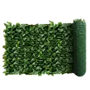 39" Artificial Laurel Leaf Privacy Screen Fence Panel Wall Hedge Home Yard Decor