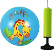 LALADEFIEE and Girls Outdoor Activity Ball 9 Inch PVC Racquet Ball Toy Boys and Girls Hand-Eye Coordination Game Random Color