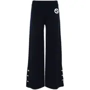 [Gucci] Gucci Interlocking G Wide-leg Trousers L BLUE