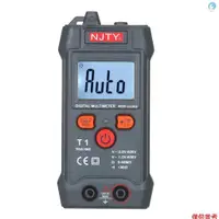 在飛比找蝦皮購物優惠-Njty 手掌大小 LCD 數字萬用表自動量程 NCV 40