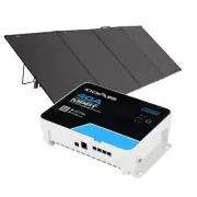 KickAss 12V 300W Super Thin Portable Camping Solar Panel - 40A MPPT Controller