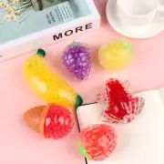 6 Pieces Squeeze Fruits Ball Frog Banana CR