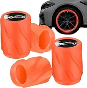 Glowing Tire Valve Stem Caps, l-uminous Tire Valve Caps, Car Valve Caps, Motorcycle And Electric Vehicle Vacuum Tire Valve Caps, Glowing Automotive Decor