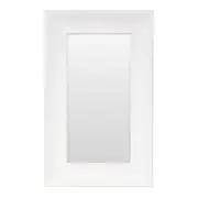 Bateman Floor Mirror - White