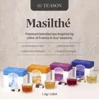 [All-In-One] Masilthé Chamomile Hibiscus Peppermint Rooibos 10 Teabags Per Box