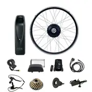 TDR 48V 500W Rear Wheel eBike Conversion Kit for 28" 29" 700C Wheels with 48V 20AH Long Range Battery