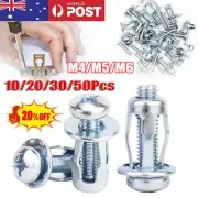 M4 M5 M6 Zinc Plated Steel Blinded Jack Nut Jacknut Threaded Insert Nuts #T