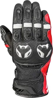 Ixon RS Call Air Motorcycle Gloves, black-white-red, Size S for Men Black White Red
