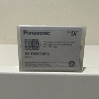 Panasonic Mini DV Tape AY-DVM83PQ 83min - NEW