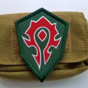 WOW World Of Warcraft Alliance 3 Horde Tactical Hook&Loop Patch Green Badge