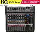 iBanana Professional 8-Channel Bluetooth Mixer Mixing Console Audio Mixer for PC