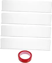 TOBBOMEY 3pcs Pet Protector Scratch Resistant Film for Dogs Cats Window Edge Protector