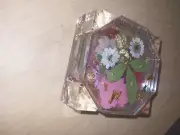 Resin Spring Flower Coasters With Holder
