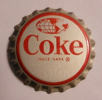 Vintage Coca Cola "World"..cork..unused..Soda Bottle Cap