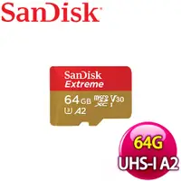 在飛比找myfone網路門市優惠-SanDisk 64GB Extreme MicroSDXC