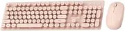 LOORGVEL 1set Modern Wireless Keyboard and Mouse Ergonomic Design Low Noise Technology for Use Includes USB Receiver