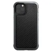 X-Doria Defense Lux Protective Carbon Case (Suits iPhone 11 Pro Max) - Black