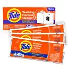 Tide Washing Machine Cleaner, Odor and Residue Removal, Box of 3 Pouches