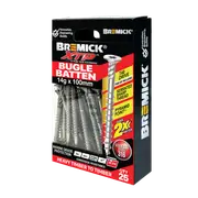Bremick XTP 14g x 100mm T40 Stainless Steel 316 Bugle Batten - 25 Pack