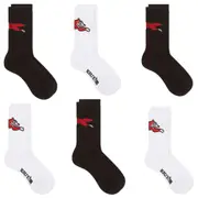 ICECREAM Running Dog Socks - 6-Pack