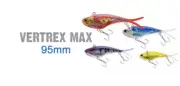 Nomad Design - Vertrex Max Vibe 95 - 3 3/4" - 4/5oz - Choose Color