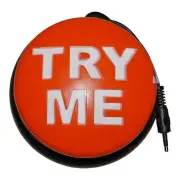 LARGE Try Me Button Halloween Christmas Animatronic Prop Lowes Home Depot