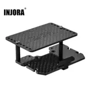 INJORA Double Decker Carbon Fiber Plate Battery ESC Receiver Tray for 1/18 TRX4M