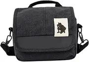 KALLORY Outdoor Camera Bag Durable Shoulder Strap Slr Pouch Canvas Case for DSLR Cameras Lightweight Protective Design for Photographers the Go