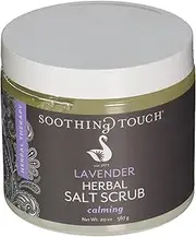 Soothing Touch W67365L2 Salt Scrub Lavender, 20-Ounce