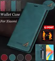 For Redmi Note 13 14 Pro Plus Xiaomi POCO X6 Pro Wallet Case Leather Flip Cover