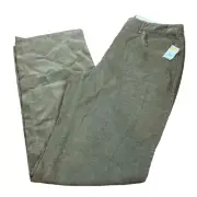 Talbots NWT Stretch Bootcut Corduroy Pants Taupe Brown Size 10
