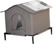 Outdoor Cat House Kitty Pet House,Pet Supplies,Dog House,Warm and Insulated Cube