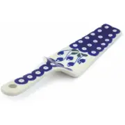 Polish Pottery Pie and Cake Server 10" Ceramika Artystyczna