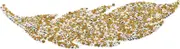 GAXIRE Glitter Leaf Shaped Rhinestone Patch for DIY Clothing Bag Decoration Durable Applique for Clothes Repair Creative Crafting