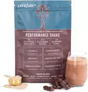 Vegan Protein Shake by Lyfefuel | Plant-Based Protein Powder with BCAA, Greens &