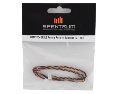 Spektrum RC Remote Control SRXL2 Remote Receiver Extension 12" 12 Inch SPM9102