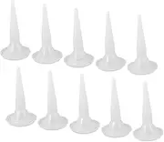 Luxshiny 10pcs Caulk Nozzle Tip Set Reusable Caulking Applicators for DIY and Construction Durable Lightweight Versatile Tools for Efficient Sealing and Adhesive Application