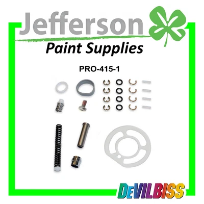 Devilbiss Spray Gun Repair Kit - PRO-415-1 - GTI Pro Lite SRI PRi GFG