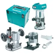Makita 18V Li-Ion Cordless Laminate Trimmer Router w/ Attachments DRT50ZJX2 Skin
