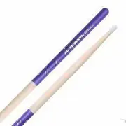 HICKORY DRUM STICKS 5AW WOOD TIP - PURPLE