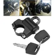 Motorcycle Anti-theft Helmet Lock Security For 7/8'' 22 MM Handlebar Universal