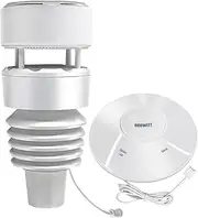 Ecowitt Wittboy Weather Station, Includes Wittboy Wi-Fi Hub and 7-in-1 Outdoor Solar Powered Weather Sensor, Supports WU/WeatherCloud/Wow/Ecowitt Weather Servers