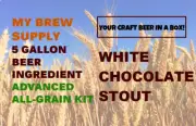 White Chocolate Stout Advanced - ALL GRAIN 5 gal Beer Kit by My Brew Supply