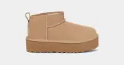UGG Kids Ultra Mini Platform Boot - Sand