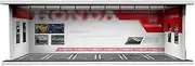 Alloy Car Model Toy Display Stand 1:64 car Theme Lighting Version Assembled Scene Model Simulation Scene Model Ornaments Car Garage Protection Collectibles(MO914031 Lighting Version)