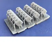 1/35 British Simplified 2 Gallon Cans (10 water & 10 Petrol 3D printed cans)